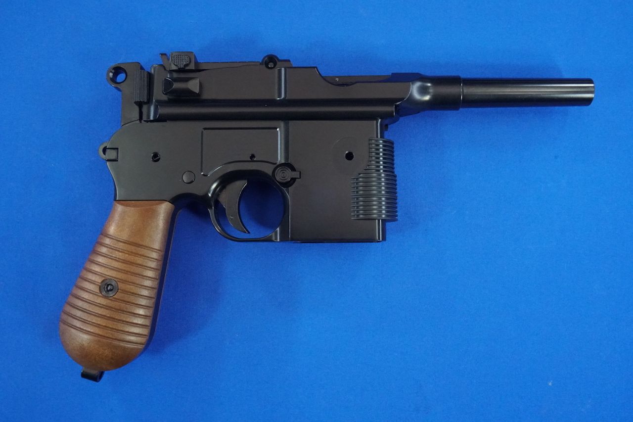 スター・ウォーズ　ブラスター製作セット　A!CTION製モーゼルC96 Mauser C96 Red9 マットブラック | A!CTION | A!CTION Mauser