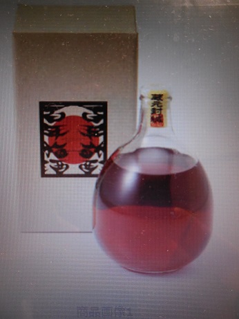 木谷さんプレゼンの100年梅酒.JPG