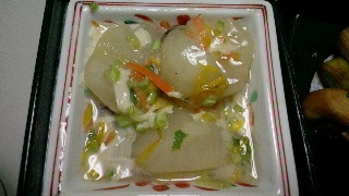 お弁当12／17一般 蕪の生湯葉煮