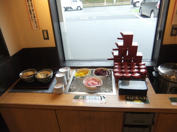 ウエスト佐倉店の漬物コーナー