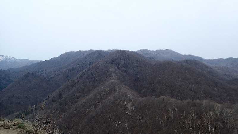 4月の山 八剣山から北峰へ尾根歩き 山歩きは好歩 スキップ して四季折々 登山日和のｆｏｏｔｍａｒｋ 楽天ブログ