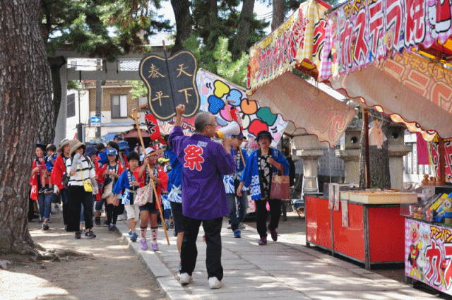 お祭りアニメ