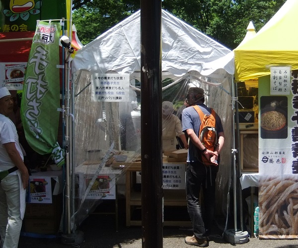 新潟県産韃靼そば２＠大江戸和宴・代々木公園