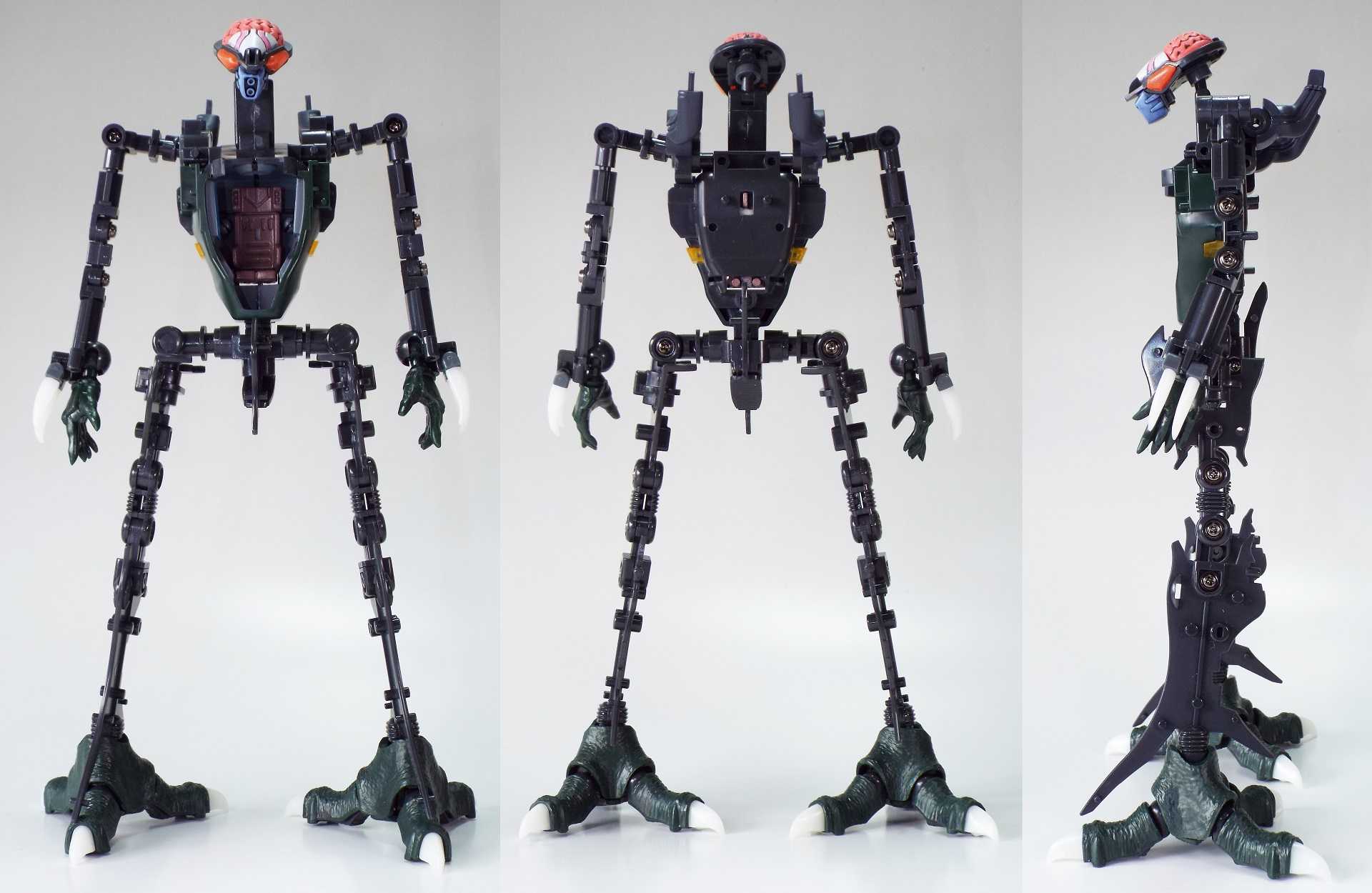 MG 1/48 ダンバイン＜前編：ランナー／内部フレーム／武装