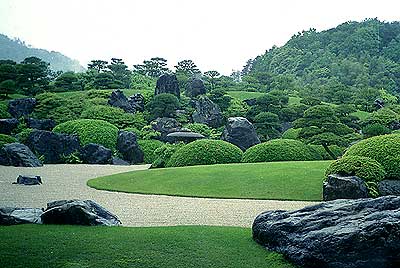 足立美術館庭園(一)