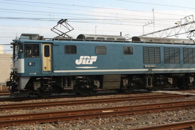 鹿島貨物 EF64 1049広島JRF色 送別3