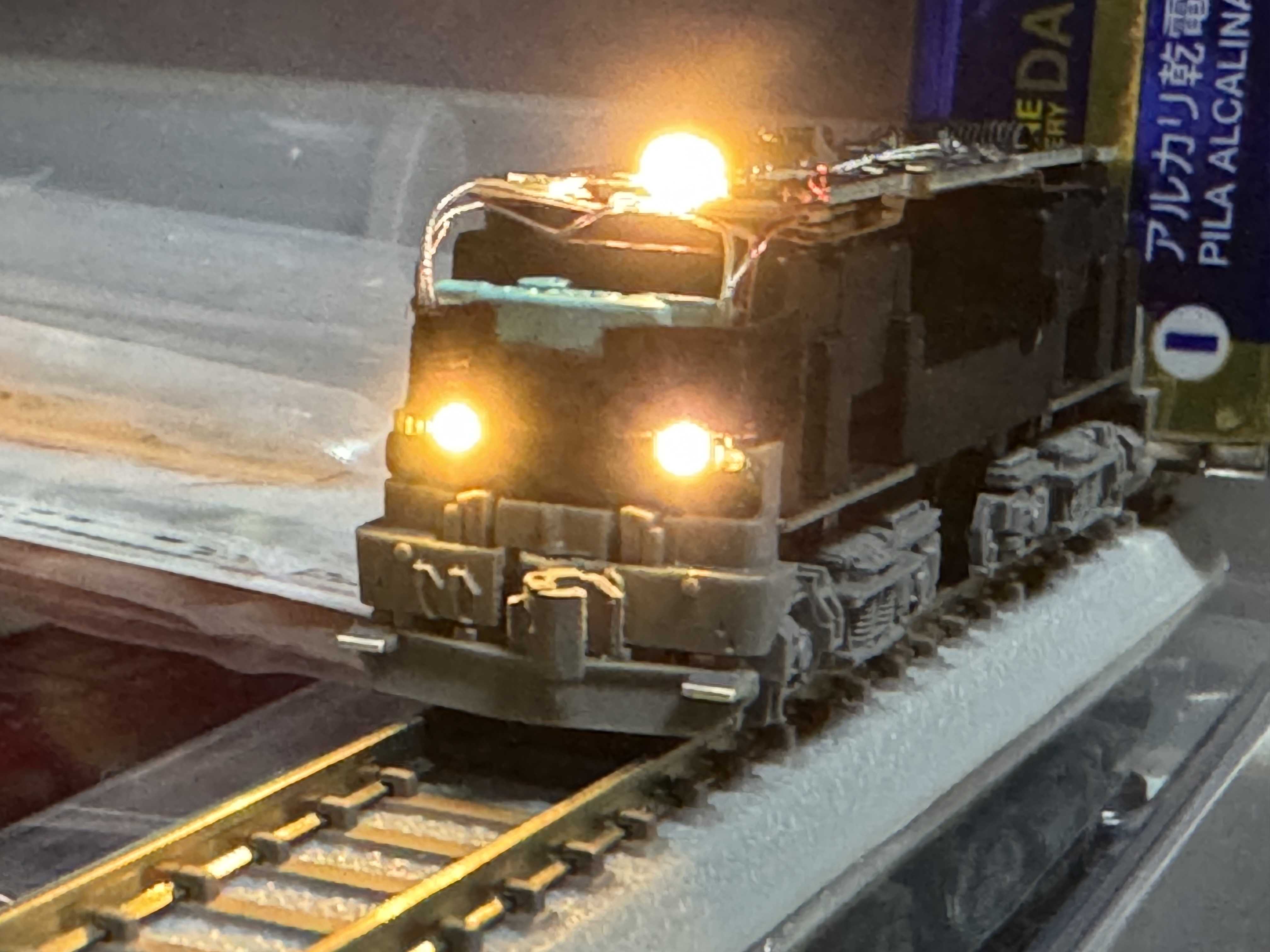 ノロッコ号客車4両　マイクロエース　ライト点灯確認済 50系 富良野・美瑛ノロッコ号 3両セットが入線しました。MICROACE