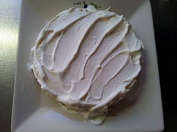 手作りクリスマスケーキ