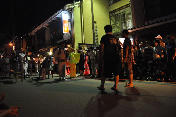 おわら風の盆　前夜祭　東町