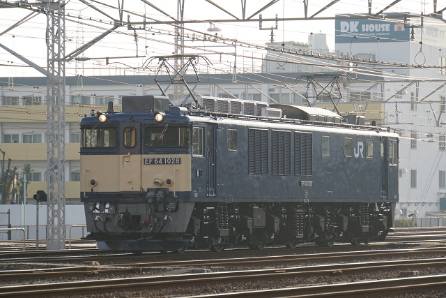 EF64 1028 国鉄色 鹿島貨物 単機2
