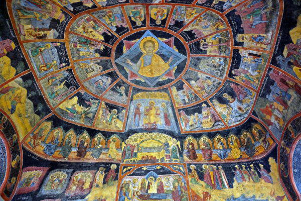 Ｓイナイア修道院フレスコ画
