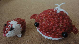 ゴムあみぐるみクジラ