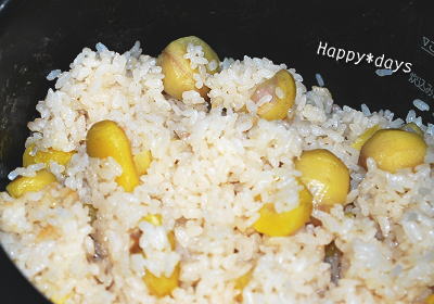 2012秋　栗ご飯