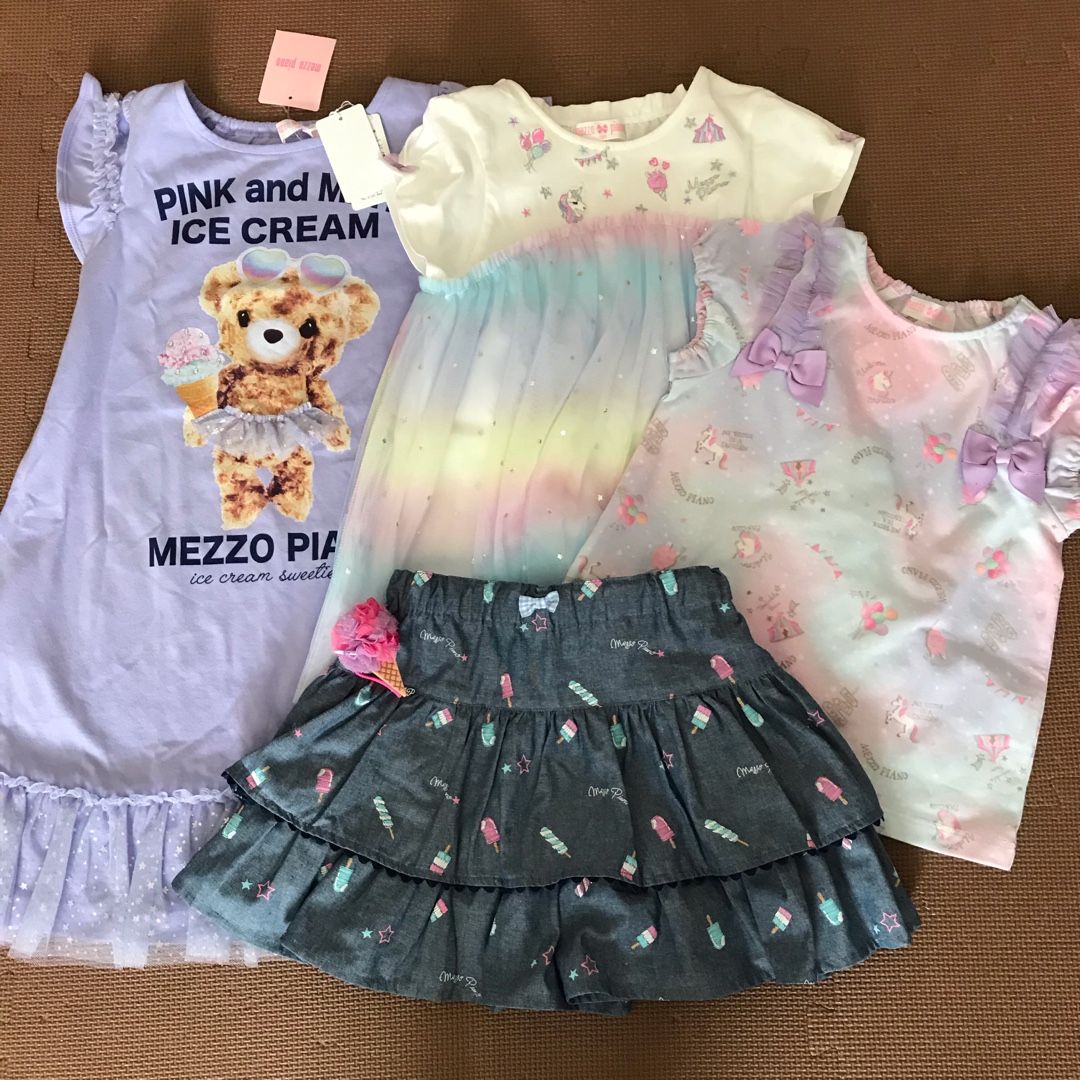 メゾピアノ☆購入品まとめ♪ | 子供服お買い物きろく - 楽天ブログ