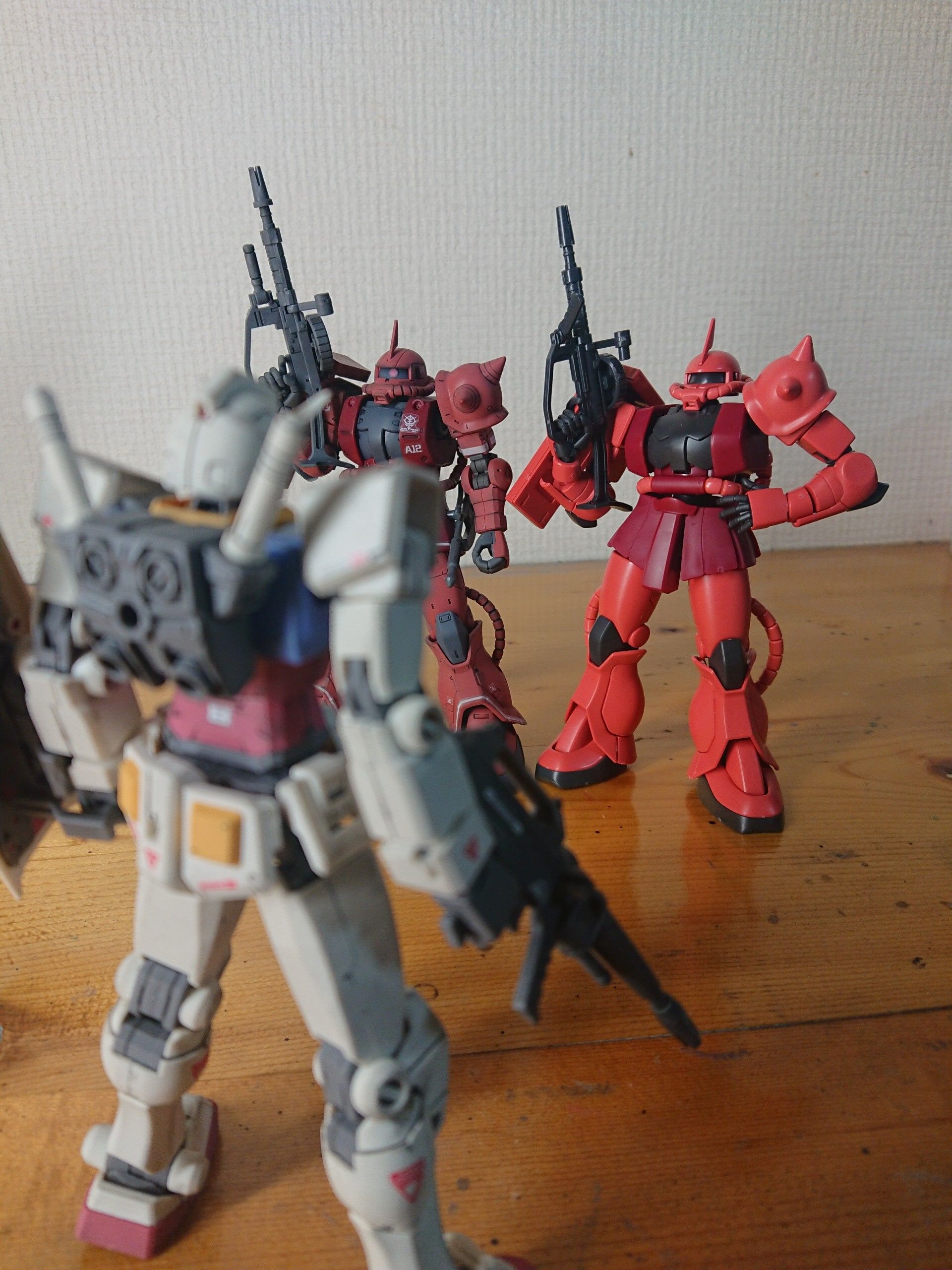 リバイブ シャア専用ザク 素人ガンプラ 楽天ブログ