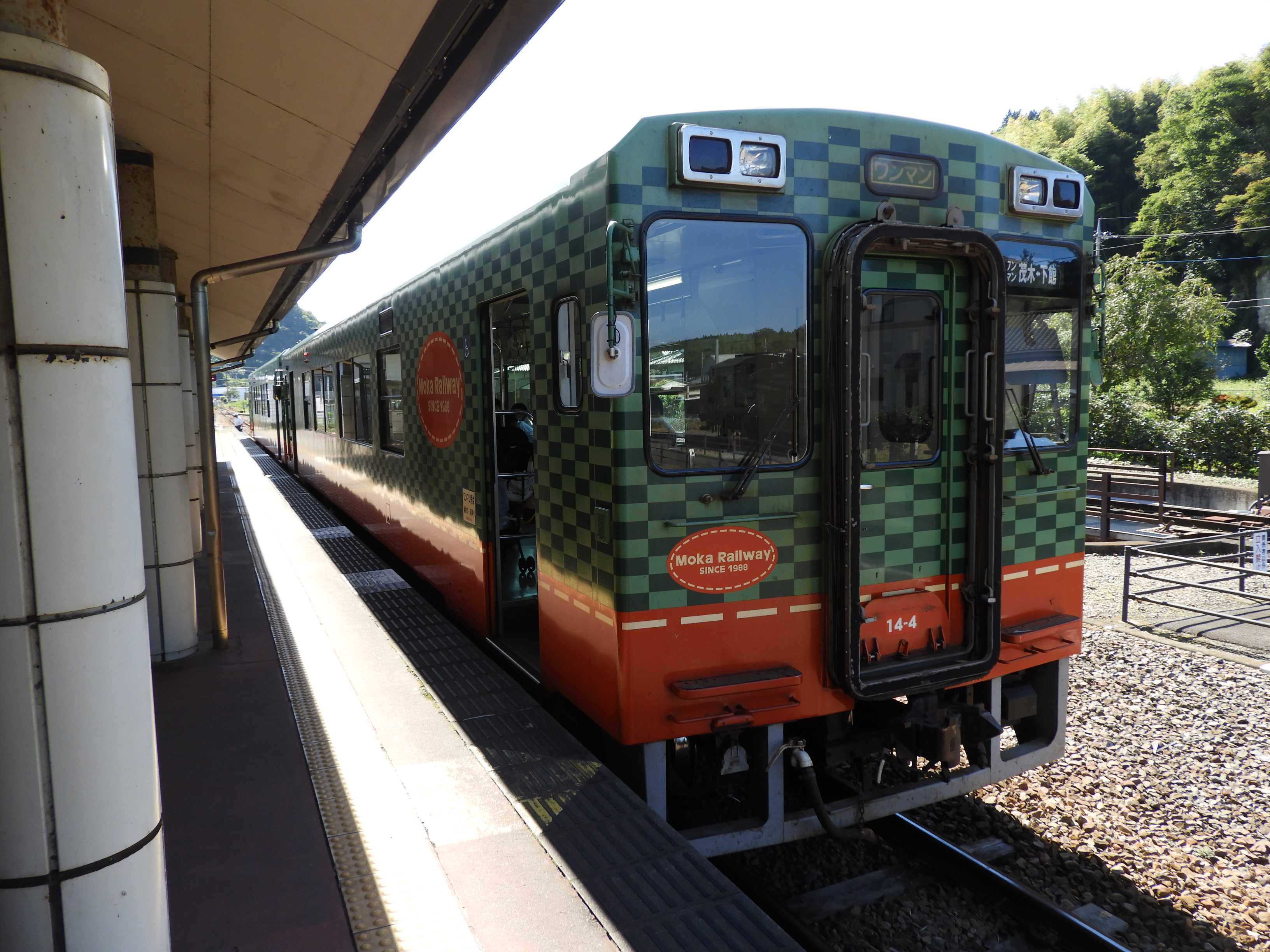 クラフトプラレール 真岡鉄道 14系 前期型 真岡鐵道-モオカ14形-モオカ14-1