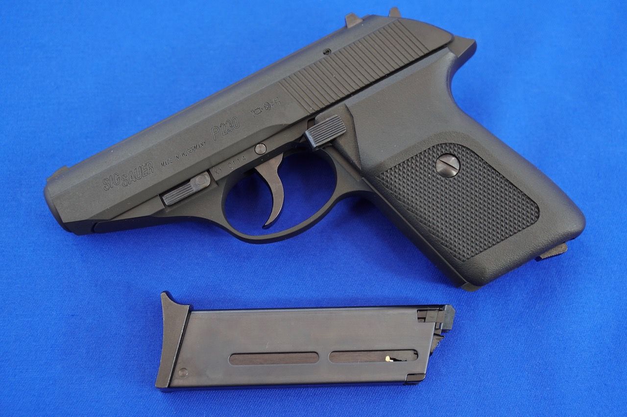 KSC SIG P230 JP HW ブラックS223 発火式 モデルガン 本体 - ミリタリー