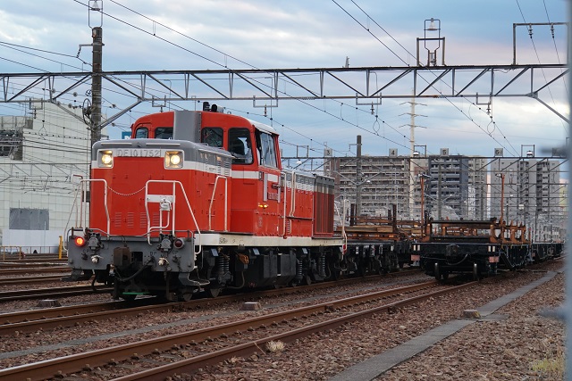 DE10 1752牽引 品川 & 水戸チキ工臨 in 越中島7