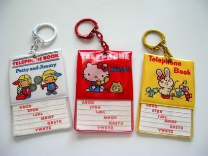 バニー&マッティ キーホルダー `70s 当時もの 昭和レトロ サンリオ