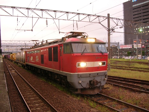 EF510-0  レッドサンダー　JRF  JR貨物　コンテナ列車