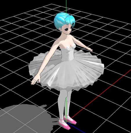 Blender で Mmd モデルを改造 半透明のテクスチャ あまりモバイルしないモバイルツール 楽天ブログ