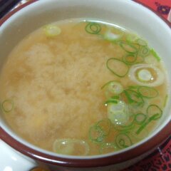 残り物のお味噌汁
