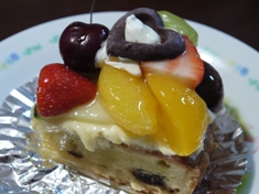 ロッシェのケーキ フルーツタルト