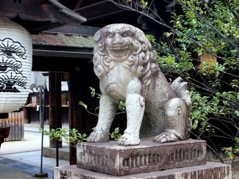 阿形狛犬・北野