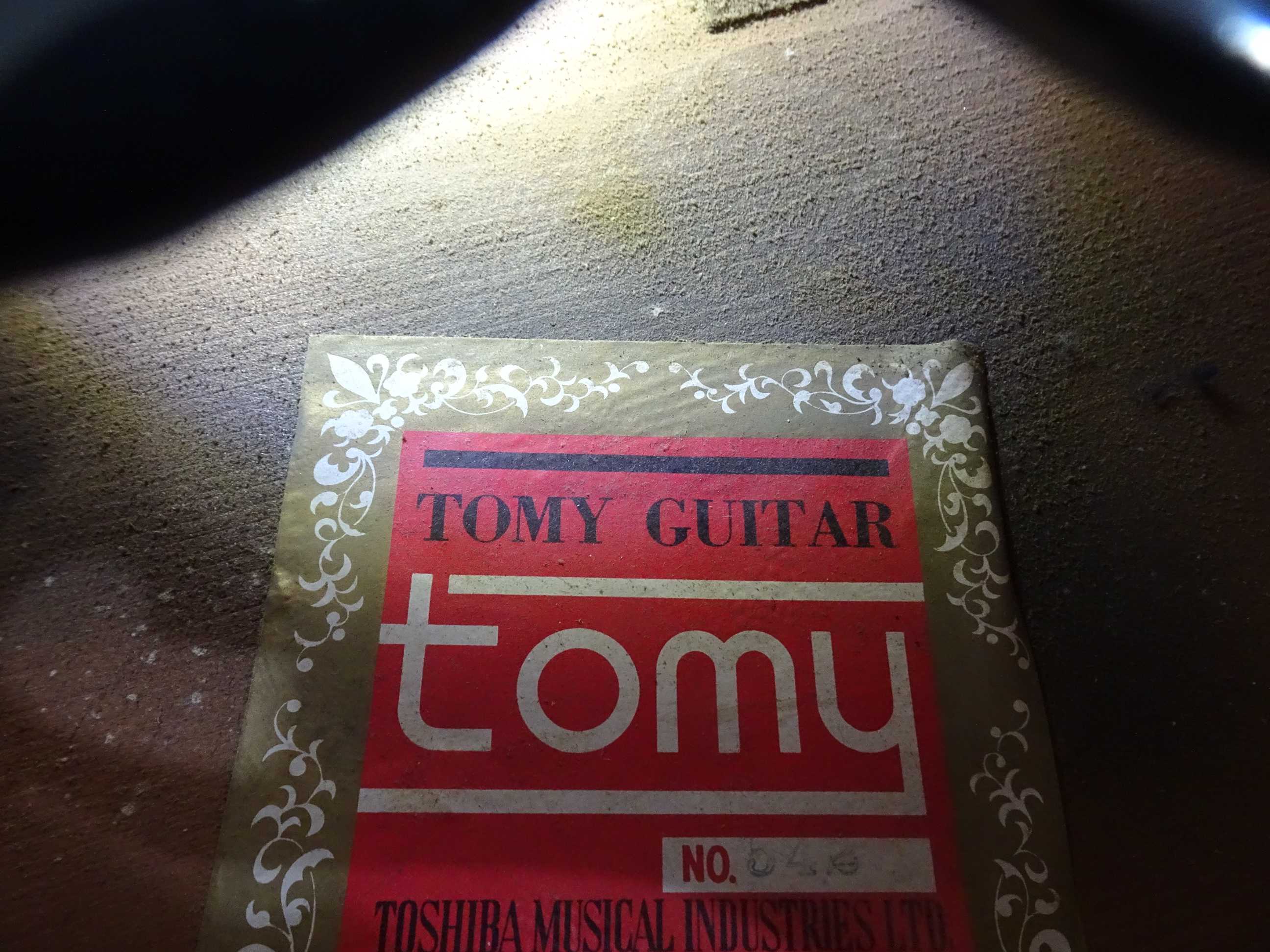 TOMY Guitar 東芝 オール単板