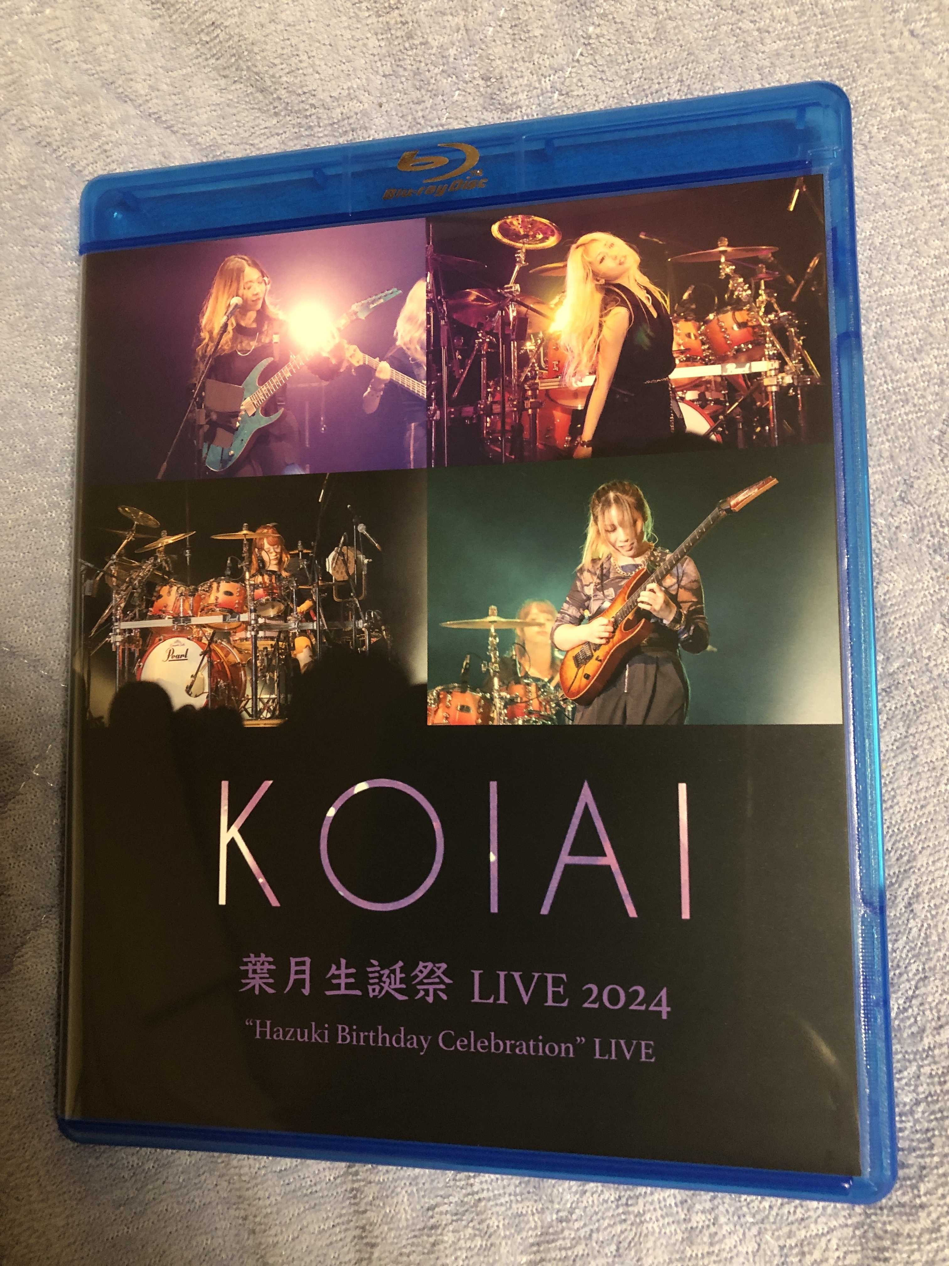 KOIAIのライブBlu-rayを買ってみた | 門外不出のひとり言 - 楽天ブログ