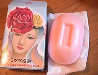ミツワローズ石鹸 93g 