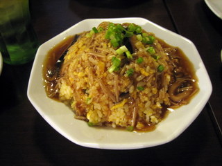 フカヒレあんかけ炒飯