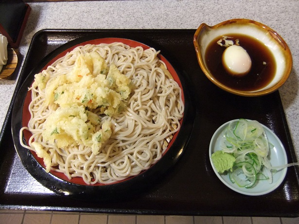 かめや新橋店の天玉せいろ１