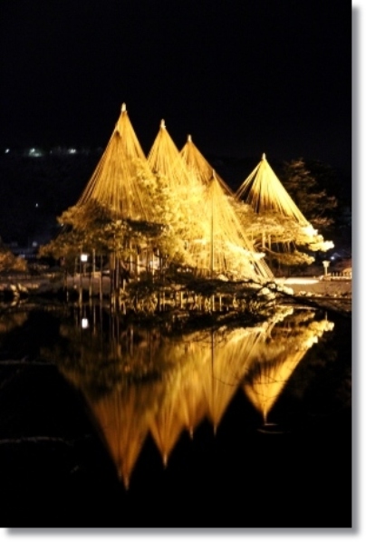 兼六園ライトアップ　・冬の段-13 14.2.4