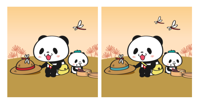 楽天　30秒チャレンジ！間違い探しの答え