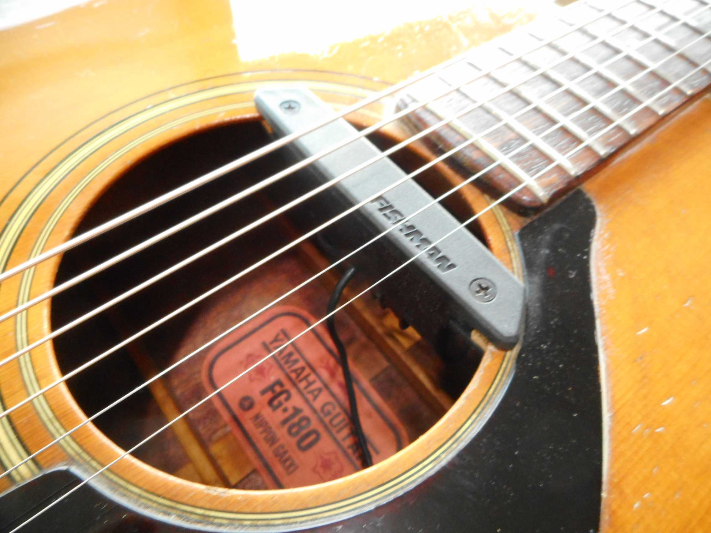 🌸YAMAHA FG180赤ラベル セッティング | 青春のギターリペア
