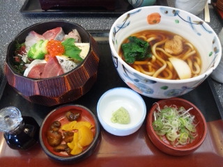 海鮮丼定食