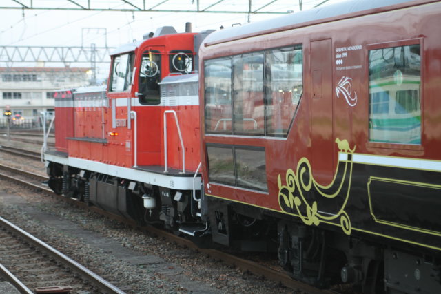 SLばんえつ物語 リニューアル客車フル編成 送り込み回送 2