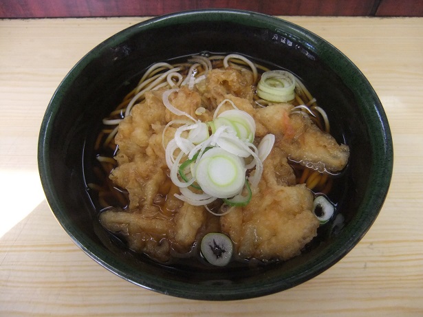 善當製麺所@町屋の天ぷらそば1