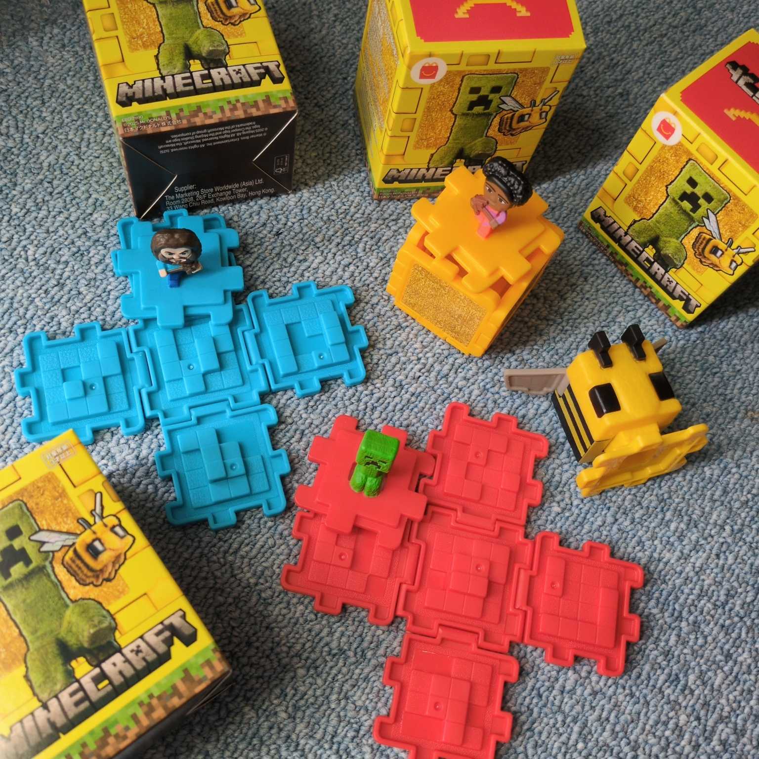 マイクラ ハッピーセット 全8種コンプリート✖️2セット ハッピーセット マインクラフト コンプ 第一弾 第二弾 全8種