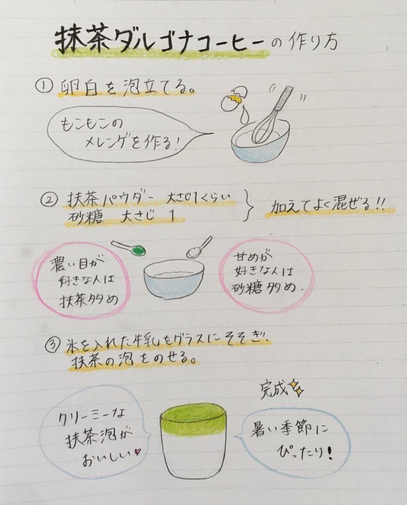 抹茶ダルゴナコーヒーの作り方 はらぺこ子育て日記 楽天ブログ