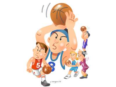 バスケットボールイラスト スポーツのイラスト屋さん Noguchi S Worldへようこそ 楽天ブログ