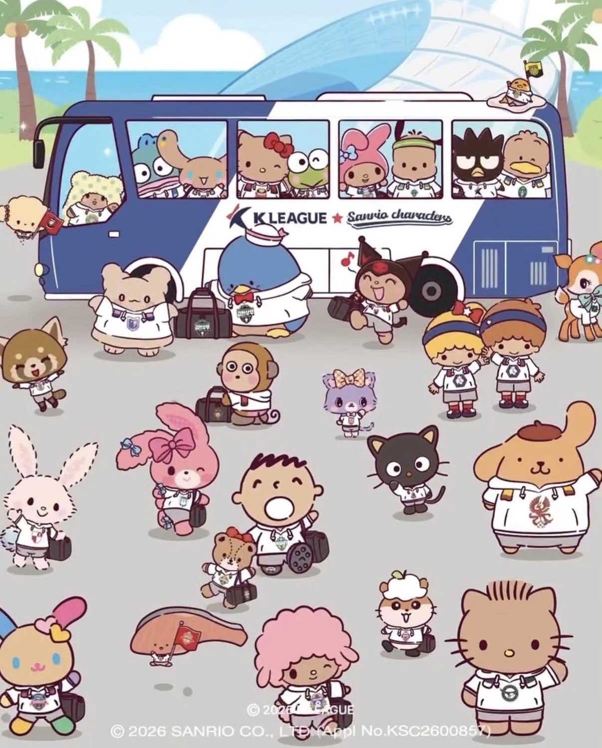 Kleague （Kリーグ）× サンリオキャラクターズ 2026 | ぐでぐでママの