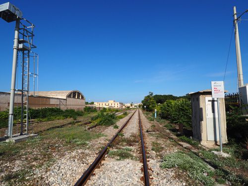 シチリアの線路