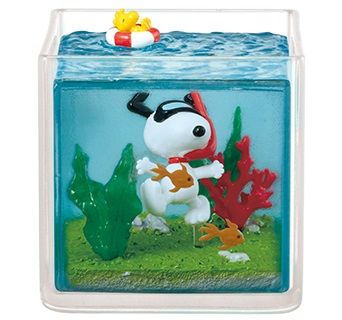 大好評 スヌーピーのミニチュアシリーズ Snoopy テラリウム が12 18新発売 スヌーピーとっておきブログ 楽天ブログ