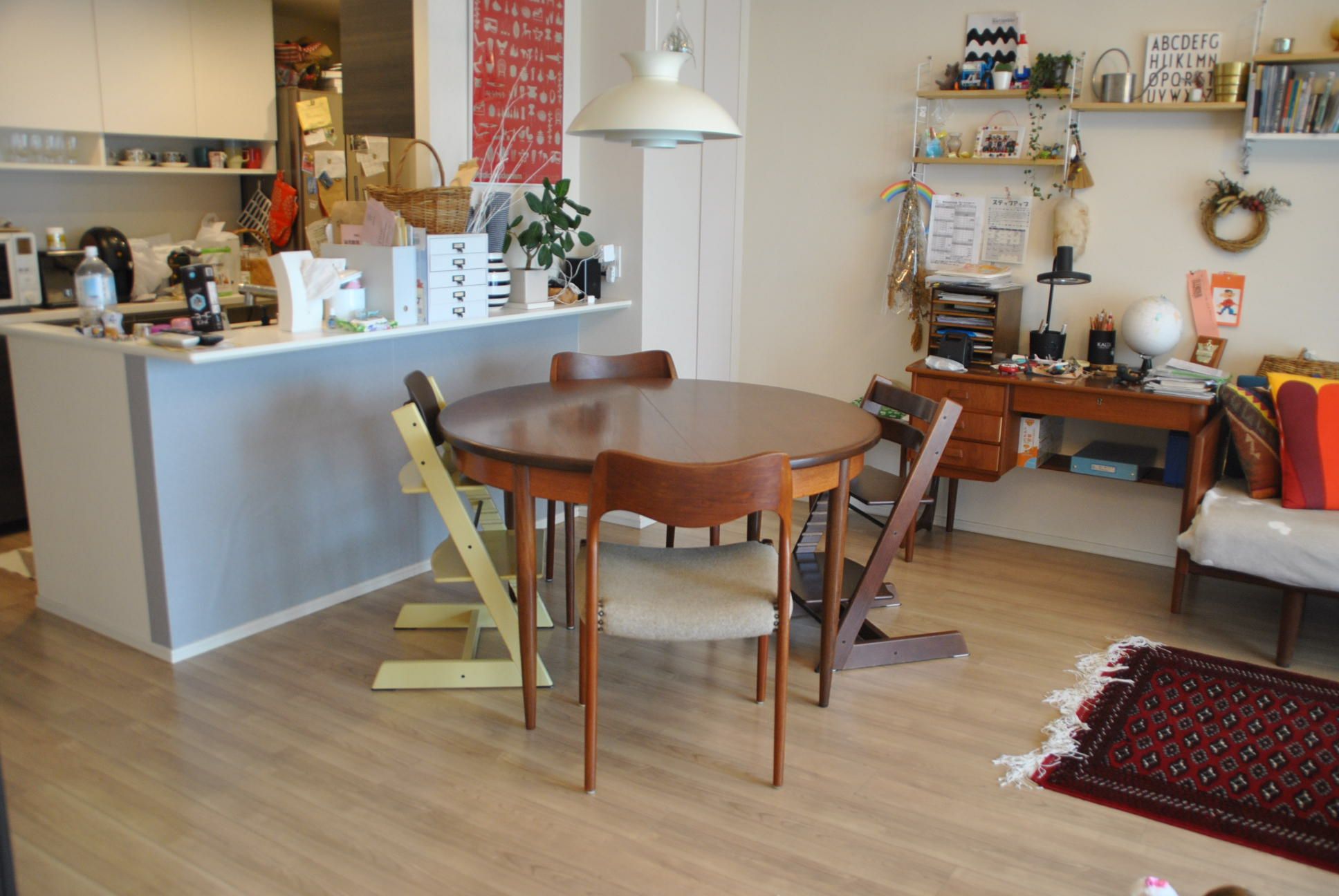 マンションでも丸テーブル 日常を楽しく ここちよく 楽天ブログ