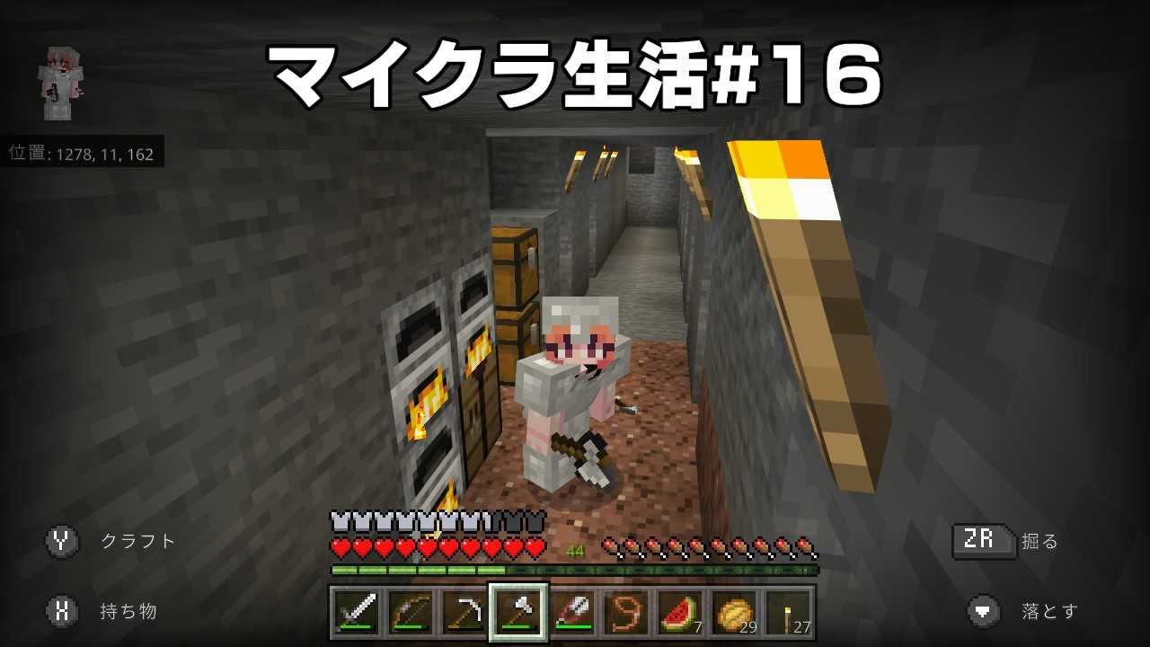 マイクラ生活 16 はるママの徒然日記 楽天ブログ