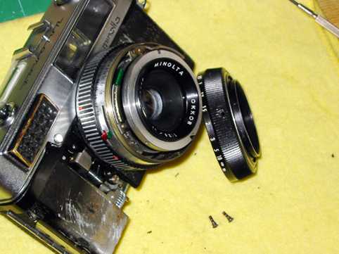 97=MINOLTA Uniomatの手入れを試みる | 写真機の話をしよう - 楽天ブログ