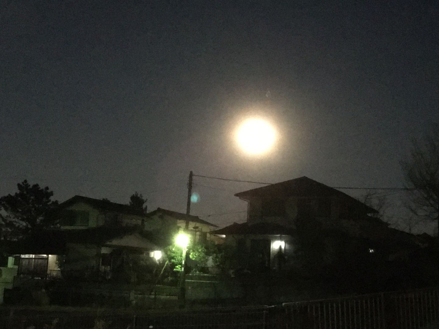 は です 今日 か 満月