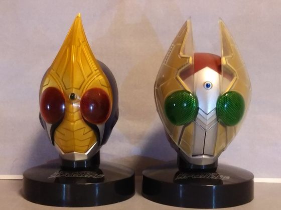 マスクコレクション 仮面ライダーブレイド・ジャックフォーム&ギャレン